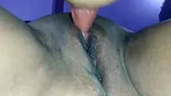 My Wife Moaning While I Lick Her Juicy Wet Pussy At Home