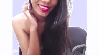 Beautiful College Slut Stripping Naked Teasing On Video Call