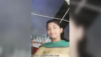 Petite Desi Babe Flashing Her Small Perky Tits On Camera