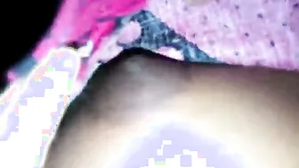 Village GF Exposing Her Big Tits For Boyfriend Recording