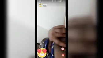 Horny GF Showing Off Tits And Pussy On Video Call