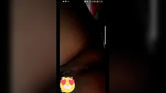 Horny GF Showing Off Tits And Pussy On Video Call