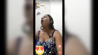 Horny GF Showing Off Tits And Pussy On Video Call