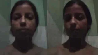 Village Wife Taking Nude Selfie For Her Husband Away At Work