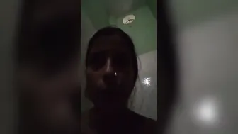 Village Wife Taking Nude Selfie For Her Husband Away At Work