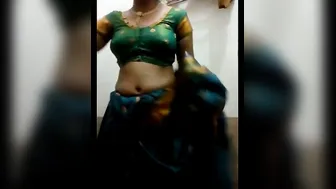 Tamil Slut Removing Saree Revealing Her Pussy And Big Boobs