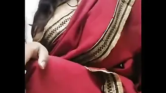 Busty GF Flashing Her Massive Tits During Video Chat