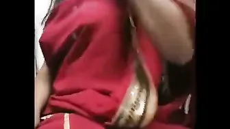 Busty GF Flashing Her Massive Tits During Video Chat