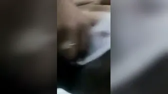 College Slut Inserting Cream And Fingering Her Tight Pussy