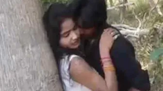 Naughty Couple Fooling Around During Outdoor Shoot Getting Frisky