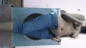 My GF Taking Nude Selfie Spreading Legs Showing Pussy
