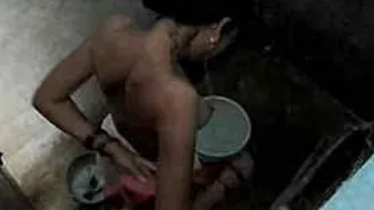 Desi Bhabhi Bathing Naked Secretly Recorded On Hidden Camera