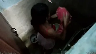 Desi Bhabhi Bathing Naked Secretly Recorded On Hidden Camera
