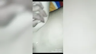 Cheating Wife Riding Her Lover While Husband Away At Work