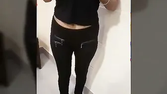 Sexy Babe Exposing Her Natural Boobs And Teasing On Camera