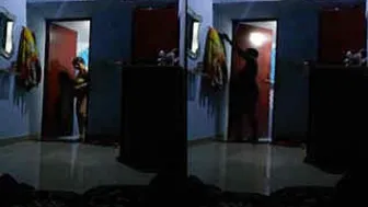 Tamil Bhabhi Wrapped In Towel After Bath Dropping It For Him