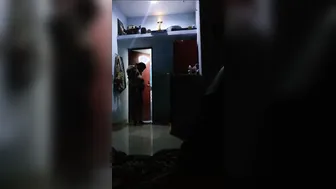 Tamil Bhabhi Wrapped In Towel After Bath Dropping It For Him