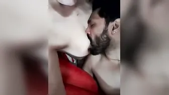 Bhabhi Getting Her Big Boobs Sucked And Milked By Secret Lover