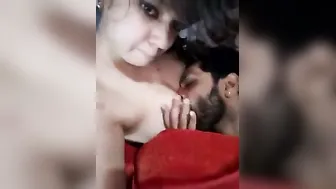 Bhabhi Getting Her Big Boobs Sucked And Milked By Secret Lover