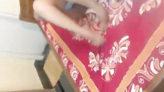 Sexy Desi Boudi Stripping Naked And Masturbating On Camera