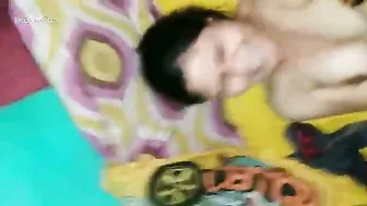 Husband Tit Fucking His Wife And Cumming All Over Her Boobs