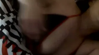 Naughty Bhabhi Exposing Her Nipples While Husband At Work