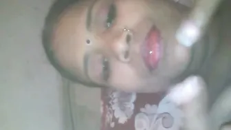 Indian Wife Showing Her Big Tits And Spreading Her Pussy Wide