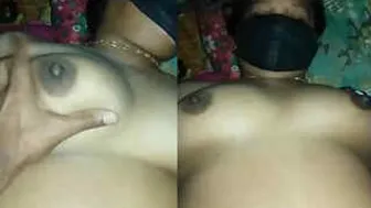 GF Getting Her Huge Boobs Pressed And Pussy Fingered