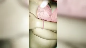 Indian Wife Revealing Her Big Breasts And Teasing On Camera