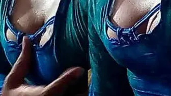 Sexy Babe Getting Her Boobs Pressed And Clothes Pulled Off Rough