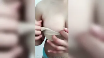 Desi GF Teasing And Showing Off Her Natural Tits On Camera