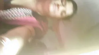 Odia Married Woman Flashing Her Big Natural Tits On Camera