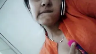 Bangalore Gf Getting Fingered By Coworker In Office Restroom