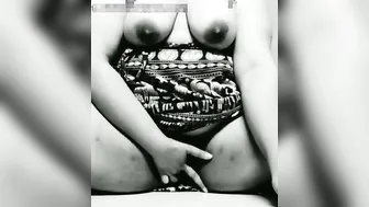 Horny Milf Touching Herself Thinking About My Cock In Bedroom