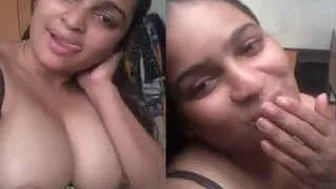 Hot Telugu Babe Making Nude Selfie Video For Boyfriend