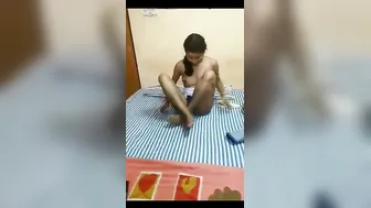 Married Woman Stripping Naked After Coming Home From Work