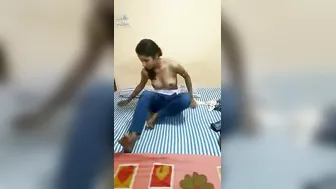 Married Woman Stripping Naked After Coming Home From Work