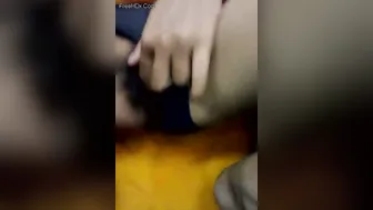 Sexy Babe Spreading Wide Fingering Her Pussy Moaning So Loud