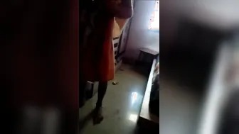 Desi Wife Caught Bathing In Her Village Bathroom Secretly