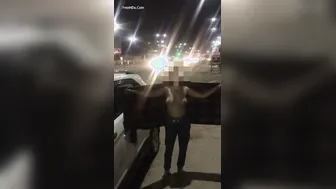 Delhi Wife Flashing Tits Topless In Car During Rush Hour Dare