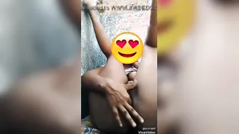 Indian GF Fingering Pussy Recording Selfie For Her Guy
