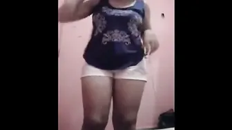 Busty Delhi College Babe Stripping Naked For Her Secret Lover