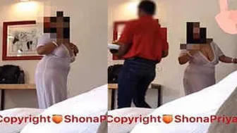 My GF Flashing Everything In Seethrough Saree First Time