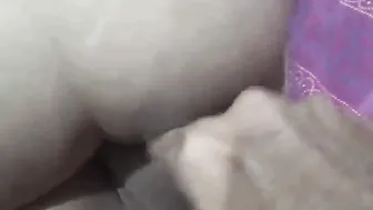 Hubby Fingering His Wife's Wet Pussy And Squeezing Her Tits