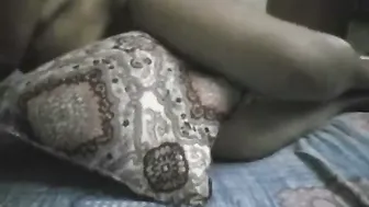 Horny Tamil Girl Humping Pillow Rubbing Her Wet Pussy Hard