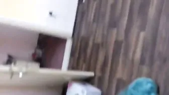 Indian Aunty Getting Dressed After Fucking Caught On Hidden Cam