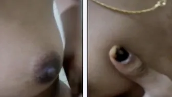 Young Village Girl Showing Off Her Boobs And Pussy On Hidden Cam