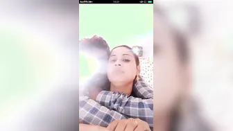 Naughty Bhabhi Letting Her Devar Squeeze Her Boobs At Home Today