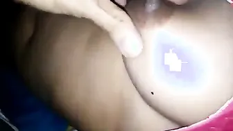 Wife Jerking Me Off While I Finger Her Wet Pussy And Squeeze