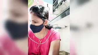 Curvy Indian Aunty Showing Off Body In Public Webcam Session